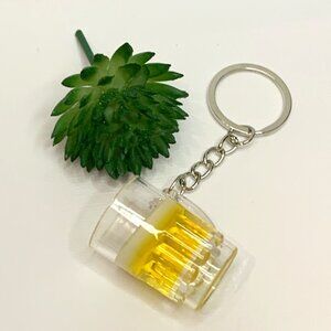 Beer Keychain,  Alcohol Keychain, Funny Food, Gift Idea, St. Patrick's Day